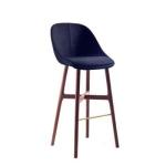 108cm Wooden Leg Bar Height Chairs