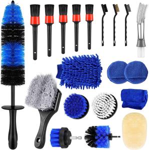 Wholesale Blue Color 20 PCS Car Detailing Kit Support OEM from china suppliers