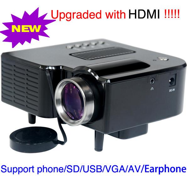 Multimedia HDMI Video Projector With Colorful Retail Package For Children