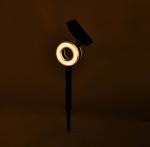 IP65 7 Colors Square Solar Lawn Lights 1200mA Battery Control Stake Light