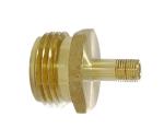 Lead Free Brass Blow Out Plug,Schrader Valve To 3/4" Inch Male Garden Hose