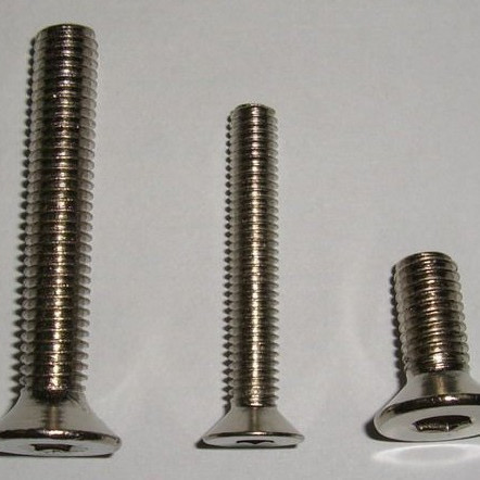 NXF DIN7991 M10 Machine 6605-Available in Inch and Metric System 316 Stainless Steel Hex Socket Countersunk Head Machine Bolt