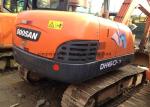 Daewoo / Doosan DH60 Used Crawler Excavator With Low Working Hours