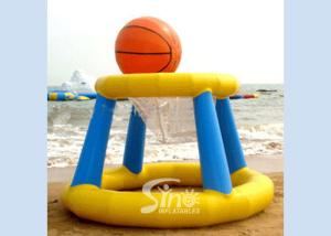 Wholesale Beach parties giant monster inflatable basketball hoop for kids water park chanllenge from china suppliers