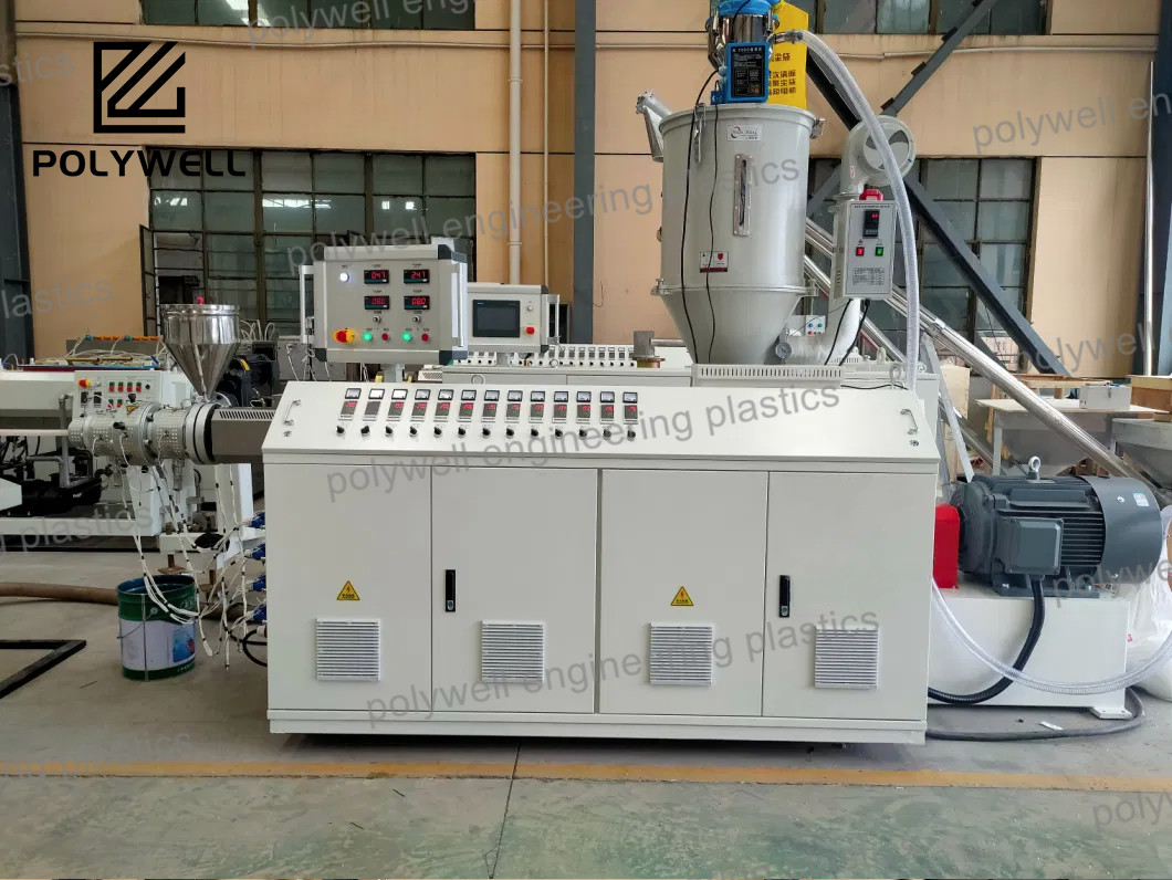 PPR Pert Plastic Pipe Extruder Making Machine PE/PP/HDPE Gas/PVC Pipe Production Line