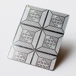 Aisi 316 Stainless Steel Sheet Big Squares Pattern Stainless Steel Embossed