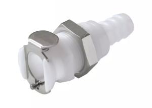 Wholesale Medical Water Cooled Fluid Connector Panel Mount Ferruleless Polytube Fitting from china suppliers