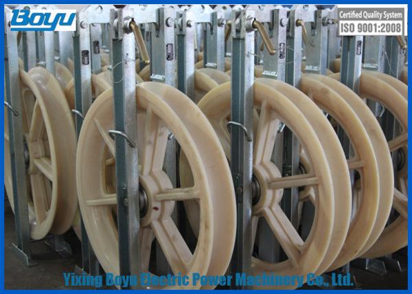 916x110 One Nylon Wheels Diameter 916mm Load 50kN Conductor Pulley Tackle