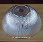 Silver Gold Decorated Glass Charger Plates For Salad Bowl