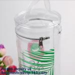 Vinyl Zipper Tube, Makeup Tube Bag, Cosmetic Tube Transparent Plastic Cosmetic