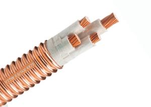Wholesale Light / Heavy Duty Fire Resistant Cable Four Core Copper Metallic Sheath from china suppliers