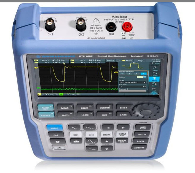 Rohde And Schwarz Scope Rider Handheld Oscilloscope RTH1004 60 MHz To 500 MHz