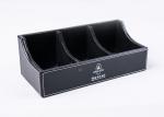 Customized Logo Leather Ice Bucket Hotel Items For Five Star