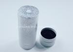 Purple Luxury Round Cardboard Containers Perfume Spray Jewelry Packaging White