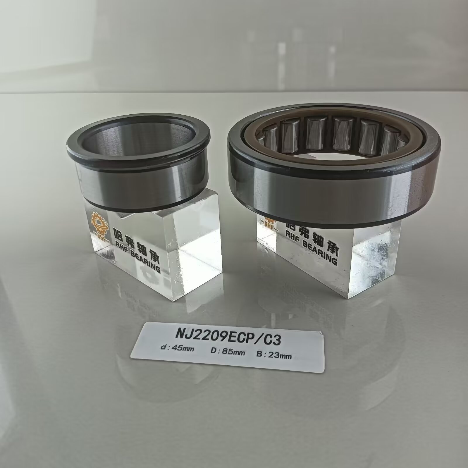 45*85*23mm NU/NJ/NF2209ECP Cylindrical Roller Bearing for Construction Machinery
