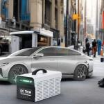 7KW DC EV Charging Station 220V Portable for Fast Electric Vehicle Charging