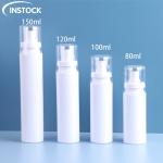Skincare Packaging PET Airless Spray Bottle 80ML 100ml 120ml 150ml With Press
