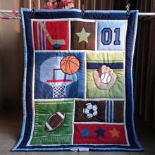 Wholesale Soft Printed 100% Cotton Baby Quilts / Childrens Bedding Duvets with Polyester 0.9D from china suppliers