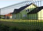 Home Outdoor Decorative Metal 3d Bending Curved Fence Panel Welded Rigid Wire V