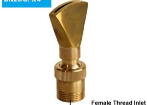 Wholesale Multi Direction 60Kpa 3/4&quot; Pond Dancing Fountain Nozzles from china suppliers