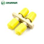 Plastic Housing Flange ST Fiber Optic Adapter Duplex IEC Standard