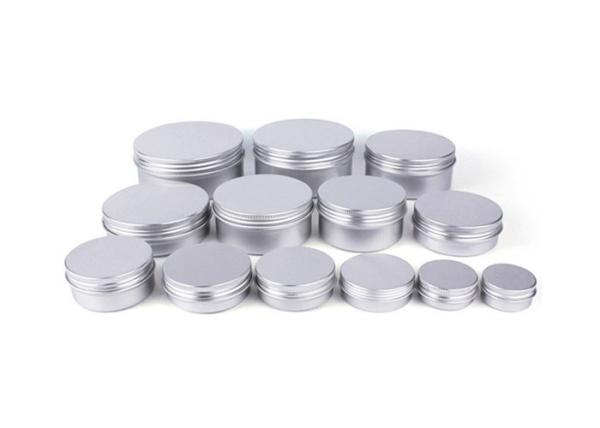5ml 10ml 20ml 30ml 50ml 60ml 80ml 100ml 150ml 200ml Round Aluminum Cosmetic Tin