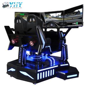 Wholesale 2 Seat 3 Screen Racing Simulator 3KW Power Arcade Machine F1 Game Racing Seat from china suppliers