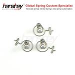 Steel Material Custom AA Battery Contact Spring Nickel Finish
