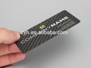Wholesale China supplier customed Fashion Carbon Fiber business Card from china suppliers