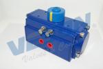 Air Quarter Turn Pneumatic Actuator 3 Position Part Turn Rotary actuator air
