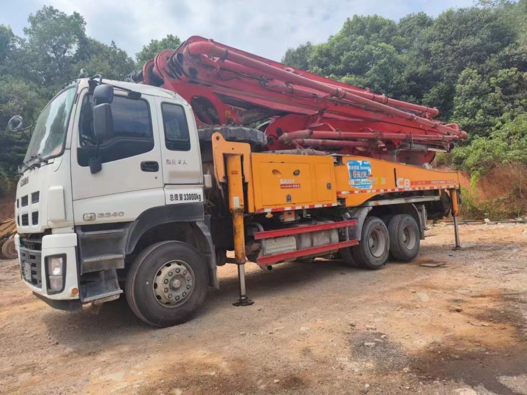 Heavy Equipment SA Ny Truck Mounted Pump 47m Used Concrete Pump Truck Concrete Boom Pump