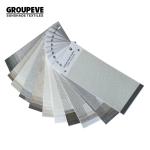 100% Polyester Semi Blackout Roman Roller Shades For Window Treatment
