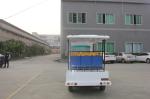 White Rustproof Body Electric Sightseeing Car 1 Year Warranty