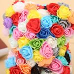 Chinese factory price heart shape natural preserved roses heart shape rose