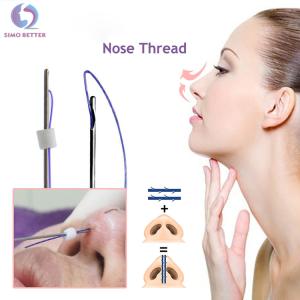 Wholesale Absorable Suture Nose Lift Cosmetic Blunt Cannula 3D Cog Pdo Thread Cannula from china suppliers