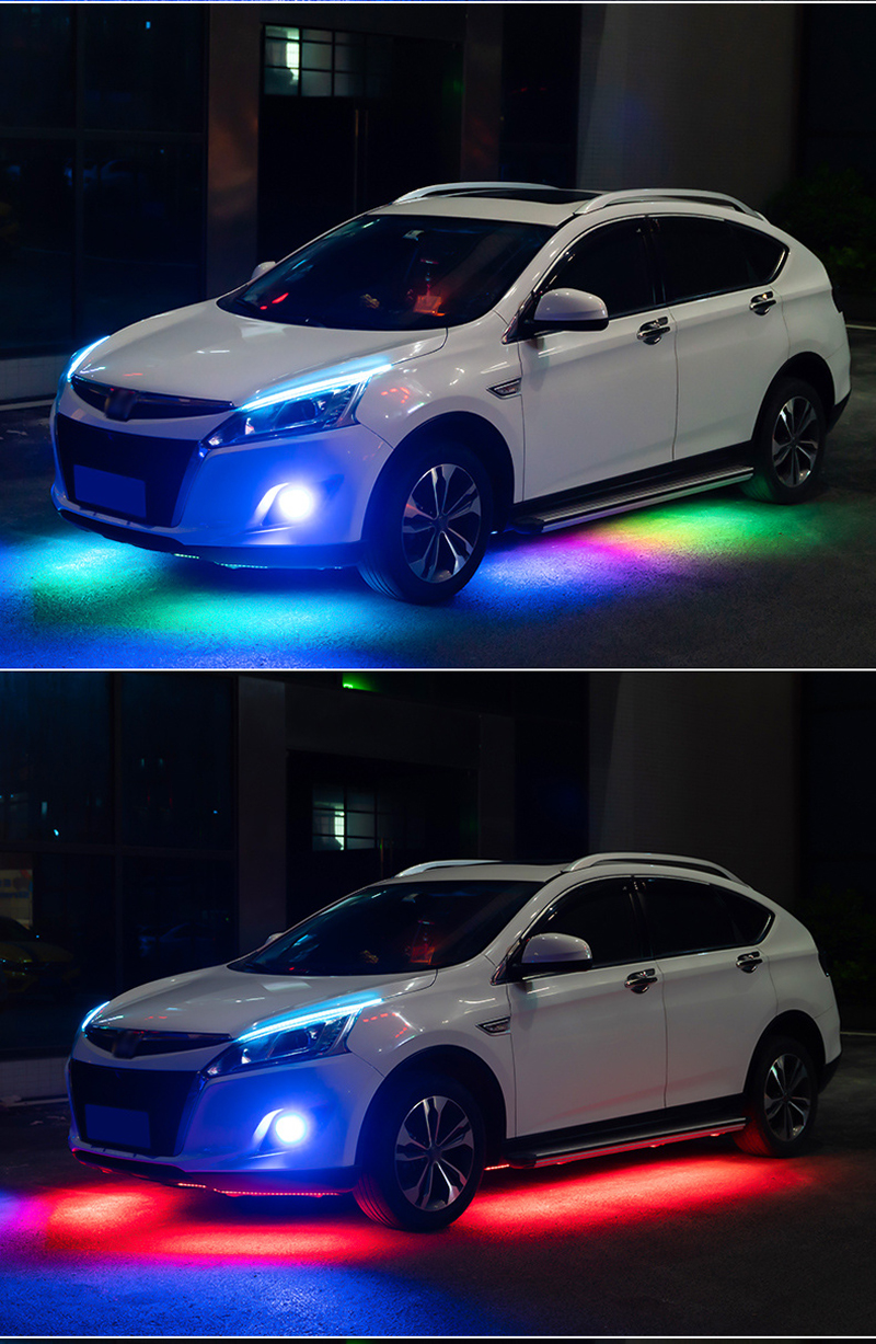 Dreamcolor Underbody Led Light Strips Vehicle LED Work Lights IP67 Waterproof