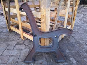 Wholesale Antique Powder Coated Cast Iron Bench Ends And Steel Garden Bench Seat from china suppliers