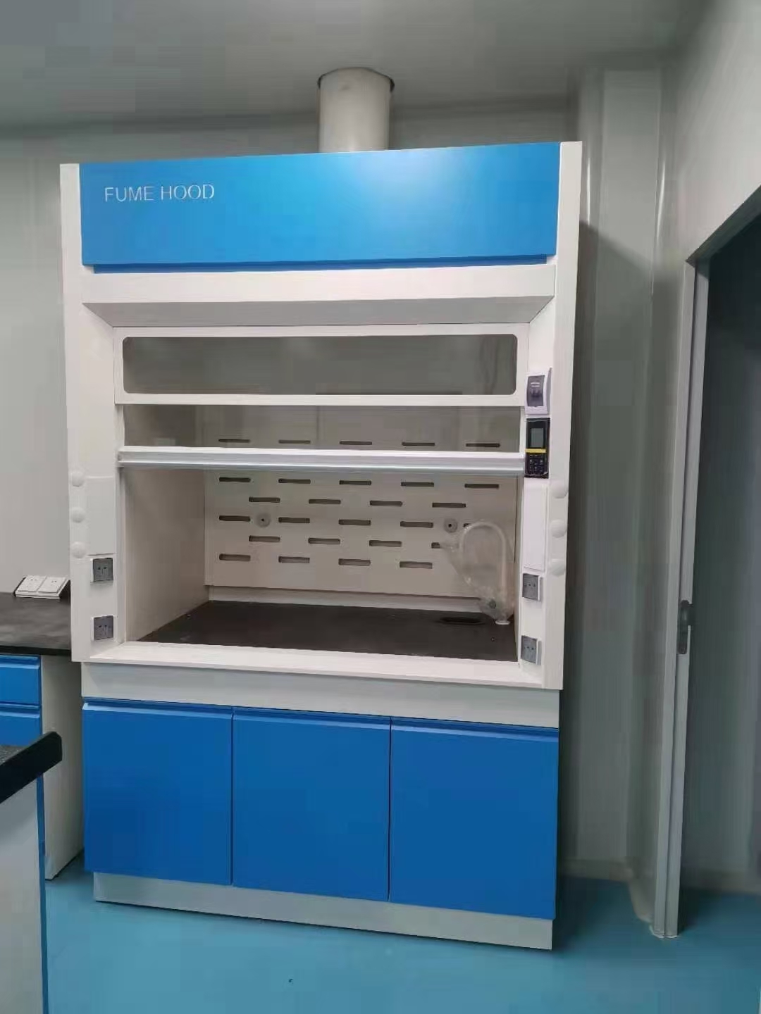 OEM Laboratory Fume Hood All Steel Laminar Flow Fume Hood For Chemistry