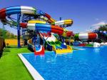 Aqua Water Park Summer Water Games Swimming Pool Water Toy Fiberglass Slide for
