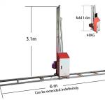 80 KG Vertical 3D Wall Printer for Wall Decoration Painting Machine Powered by