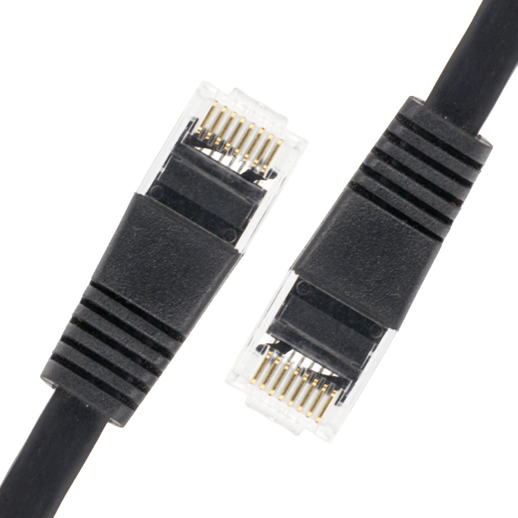 STP UTP Industrial Cat5 Cat5e Cat6 Cat7 Cat8 Flat RJ45 Patch Cord Network Ethernet Extension Lan Cable
