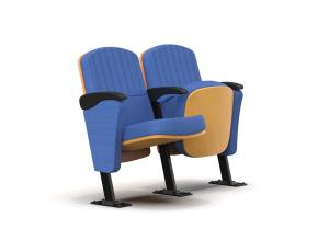 Wholesale Polyester Fabric Wood Lecture Hall Chairs Solid Theater Seat from china suppliers