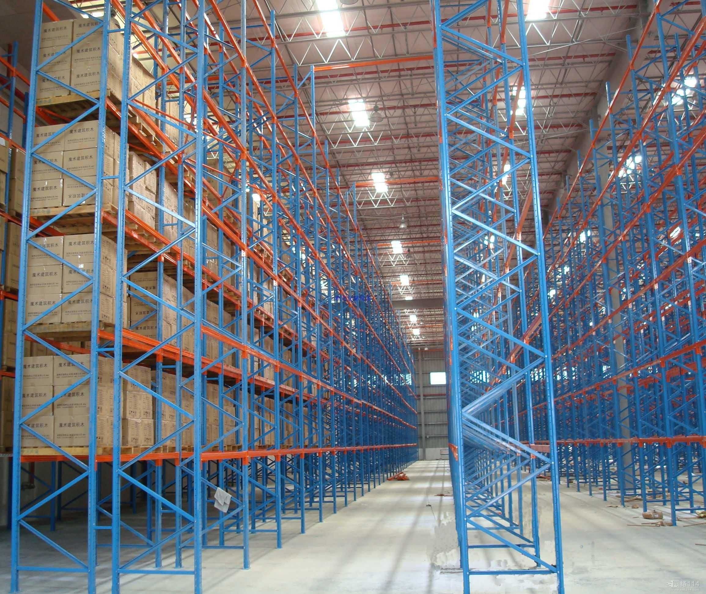 High Density Heavy Duty Pallet Racking System 800kg-4000kg/ layer Capacity