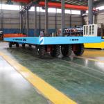 60 Tons Industrial Rail Cart For Steel Works Warehouse Working Speed 35m/Min