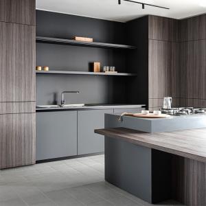 Wholesale Luxury Furniture PVC Modern Designs Kitchen Cabinet Sets PVC Kitchen Cabinets from china suppliers