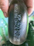 ANSI JIS DIN ASME Standard Seamless Carbon Steel Tube Elbows Butt Weld Steel 45