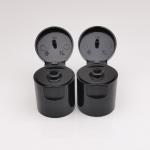 Portable Sealed 24/415 Plastic Flip Top Cap For Facial Cleanser Bottle
