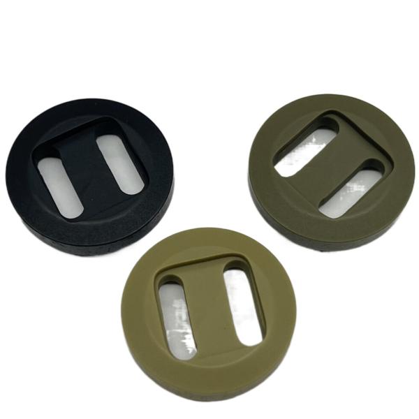 Resin Slot Buttons With 2 Hole Three Color 34L Apply For Military Clothes Coat