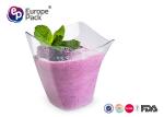Custom 86ml Disposable Dessert Dishes Bpa Free Plastic Dessert Bowls
