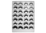 Full Strip Black Mink False Eyelashes Handmade 25mm Natural Fake Eyelashes